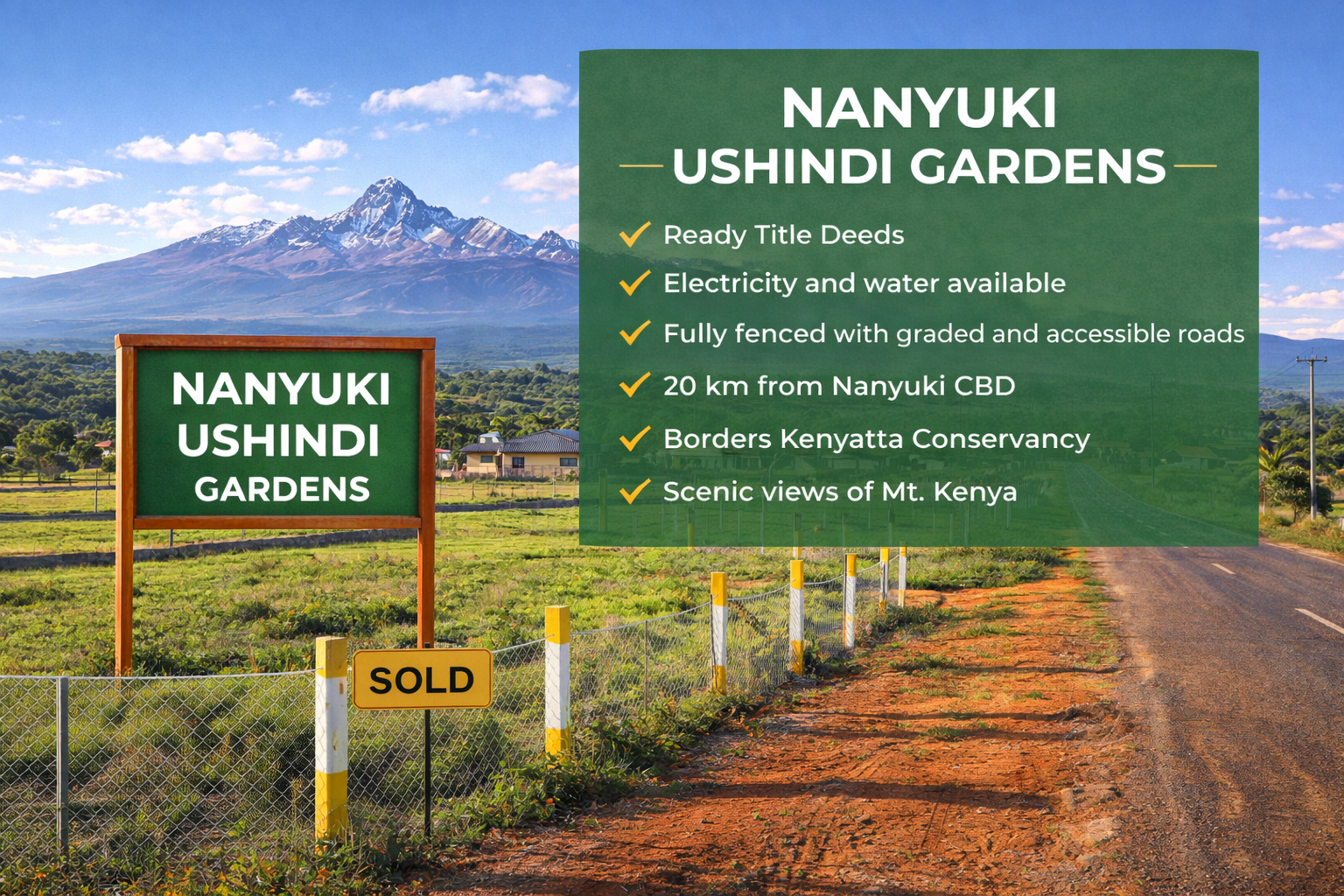 Nanyuki Ushindi Gardens